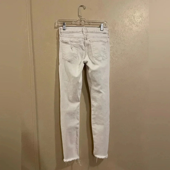 MOTHER women’s Looker Ankle Fray jeans size 26 - Picture 2 of 5